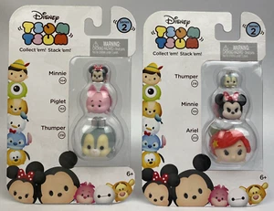 2 Disney Tsum Tsum Series 2 Thumper 216 Minnie 105 Ariel 233 Mini Figure COLLECT - Picture 1 of 5