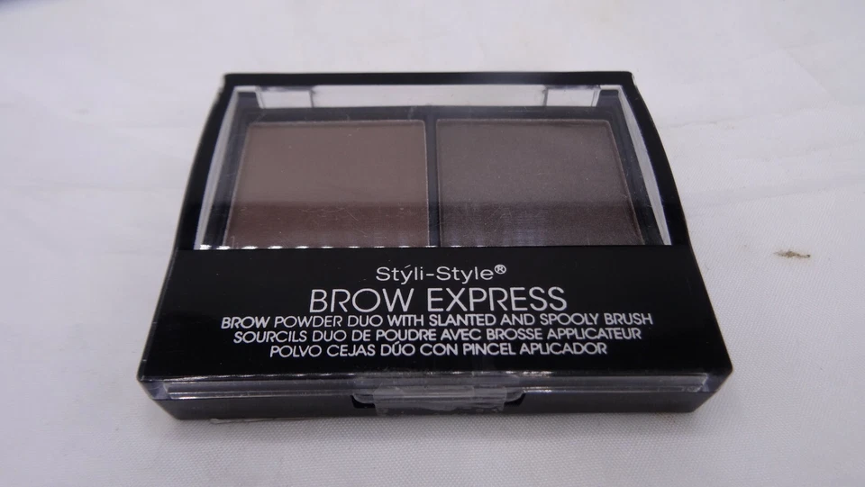  Styli-Style Brow Express Powder Duo 0.21oz - Medium/Dark - Image 1 of 1