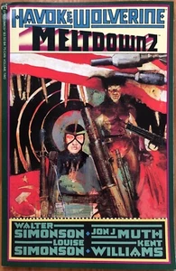 HAVOK & WOLVERINE MELTDOWN #2 Marvel (Epic Comics, 1988) New NOS - Picture 1 of 4