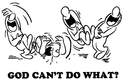 ¿Dios no puede hacer qué? Camiseta Iron On Transfer + Otras telas claras y oscuras #21 Foto 1 de 2