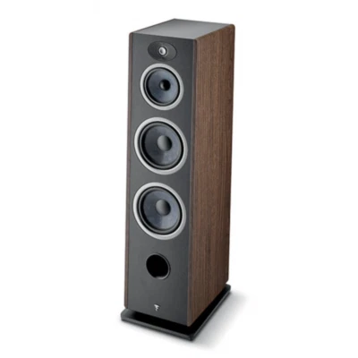 FOCAL VESTIA N4 DARK WOOD COPPIA DI DIFFUSORI ACUSTICI DA PAVIMENTO NUOVI - Immagine 1 di 4