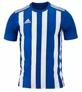 Adidas Mens Striped 21 Jersey Blue White Size Large GH7321 - Picture 1 of 3