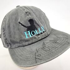 Holly Dunn Hat Cap Signed Country Music Singer Concert Tour Gray Strapback Vtg