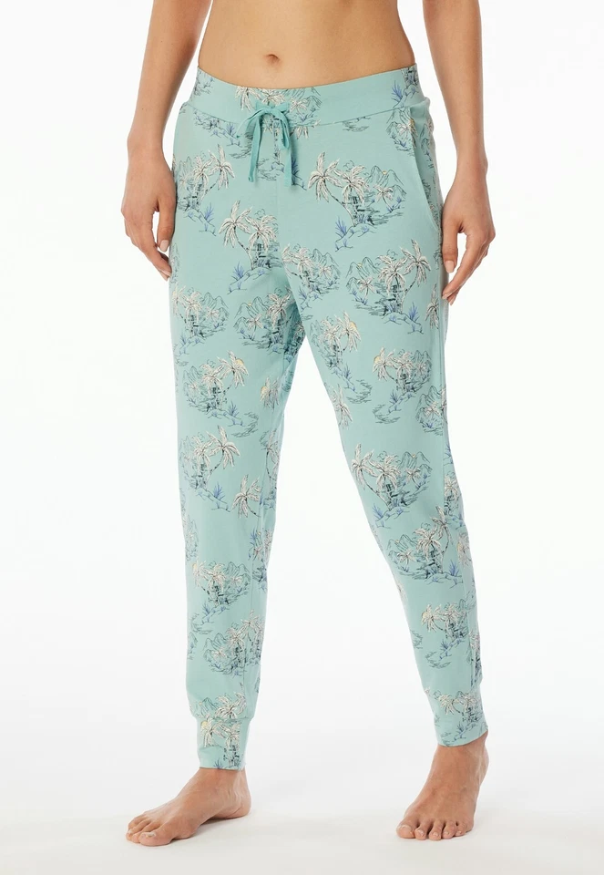 SCHIESSER Damen Mix & Relax Hose 95% Cotten Pyjamahose Schlafhose Gr 36-48 S-4XL - Bild 1 von 4
