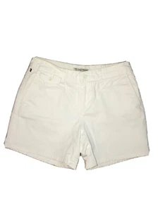 Polo Ralph Lauren Jean Co Shorts  White Flat Front Women Size 4 - Picture 1 of 3
