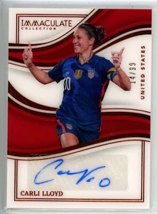 Carli Lloyd 2023-24 Panini Immaculate Auto #IA-CL USWNT #14/99 - Picture 1 of 2