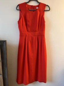 Juliette hogan Red Cut-out back Pencil Dress - size 8 - Made In Zealand - Bild 1 von 8