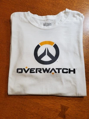 Camiseta blanca para hombre Blizzard Entertainment Overwatch talla grande Foto 1 de 4