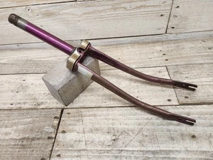 1960s Muscle Bike Fork 20 in Purple Banana Huffy AMF Murray Roadmaster BMX - Picture 1 of 11