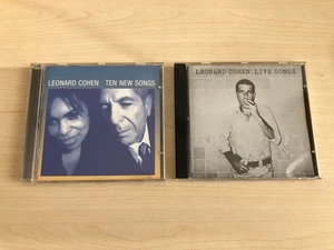 Leonard Cohen _ The New Songs / Live Songs _ Lotto 2 X CD Album - Picture 1 of 3