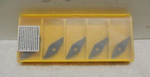 KENNAMETAL Turning Inserts 5-pack  KCS10  VBMT160402FP  VBMT3305FP  Sealed (F2) - Picture 1 of 3