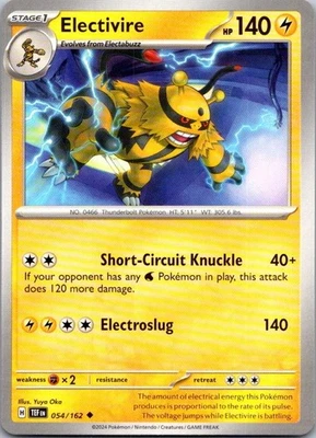 Electivire 054/162 Sv05: Temporal Forces Regular - Image 1 of 2