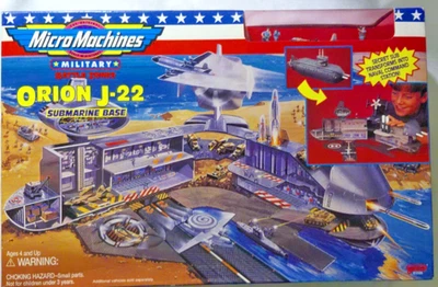 Vintage 1994 Micro Machines Orion J-22 Submarine Base Playset Galoob NIB - Image 1 of 4