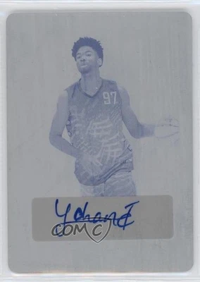 2022-23 Leaf Trinity Printing Plate Magenta 1/1 Yohan Traore #BA-YT1 Auto 4z8 - Image 1 of 3
