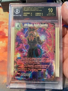 2022 Dawn of the Z Legends Gogeta Powers Connection BGS 10 Black Label - Picture 1 of 1