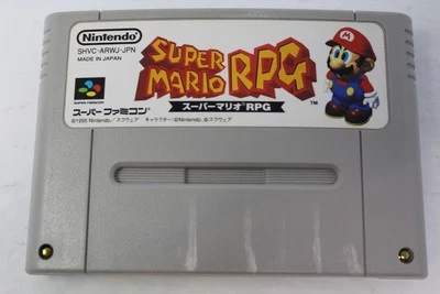 Super Mario RPG Nintendo Super Famicom SFC Japanese Video Game Cartridge Tested - Image 1 of 2