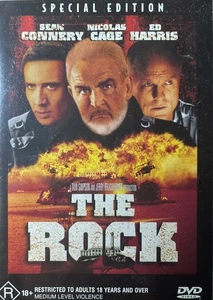 DVD NEW: The Rock - 1996 Action Thriller, Sean Connery, Nicolas Cage & Ed Harris - Picture 1 of 2