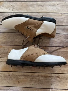NEU Vintage Nike Air Access S Plus Leder Golfschuhe Herren Größe 9 - Bild 1 von 8