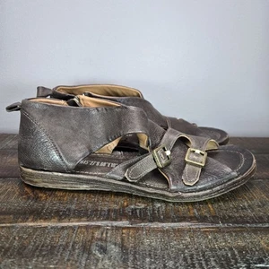 A.S.98 Riggs Boho Sandal Womens Size 41 US 9.5-10 Chocolate Leather - Picture 1 of 10