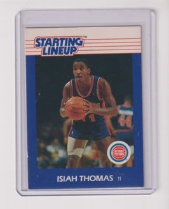 1988 STARTAUFSTELLUNG ISIAH THOMAS KARTE - Bild 1 von 1