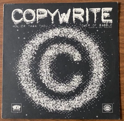 COPYWRITE Holier Than Thou 12" vinyl Smut Peddlers Eminem RJD2 High  Mighty cage - Image 1 of 4