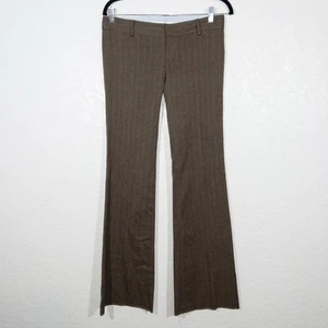 Pantaloni bassi Gilber Gilmore marroni gessato taglia 4 - Foto 1 di 6