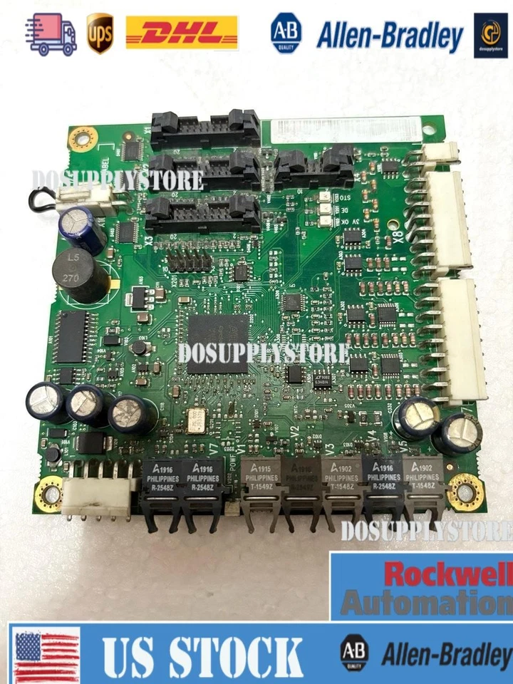 ABB ACS850 POWER BOARD JINT-G1C CARD *FOR PARTS OR NOT WORKING* - Image 1 of 2