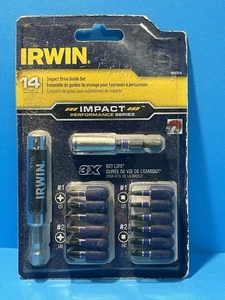 Irwin IWAF1314 Impact Performance Series Phillips/Square Drive Guide Set 14 pz - Foto 1 di 2
