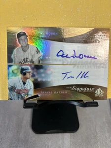 2005 Upper Deck Dual Signature Al Rosen/Travis Hafner #ARTH - Picture 1 of 6