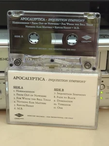 Apocalyptica – Inquisition Symphony Cassette Tape Promo 1998 - Picture 1 of 1