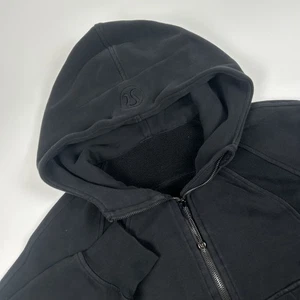 Lululemon WMNS SZ XS/S Black Scuba Orange Theory Limited Edition Pullover Hoodie - Picture 1 of 8