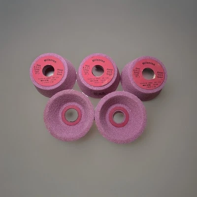 Cincinnati Milacron Taza de molienda recta 3 pulgadas x 1 1/4 pulgadas Rueda Lote de 5 ¡NUEVO! Foto 1 de 4