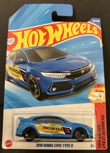 2025 Hot Wheels 123/250 2018 HONDA CIVIC TYPE R 3/10 THEN AND NOW BOX SHIPS FREE - Picture 1 of 10