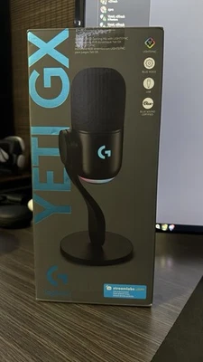Logitech G Yeti GX Dynamic RGB Gaming Microphone with LIGHTSYNC Blue VO!CE - Image 1 of 4