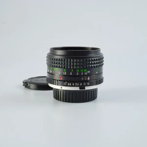 VERY GOOD MINOLTA MC ROKKOR-PF 50mm F/1.7 Prime Lens - Picture 1 of 17