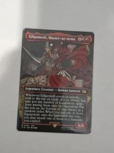 MTG RARE BORDERLESS REGULAR - GILGAMESH, MASTER-AT-ARMS 0338 (FIN) FINAL FANTASY - Bild 1 von 2