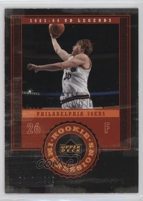 2003-04 Upper Deck UD Legends Impressions /1999 Kyle Korver #101 Rookie RC - Image 1 of 2