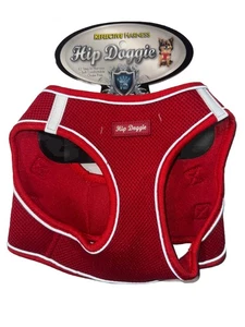 Arnés rojo reflectante Hip Doggie XL NUEVO CON ETIQUETAS ver fotos para información de talla - Imagen 1 de 11