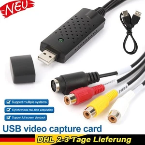 USB 3.0 Audio Video VHS to DVD VCR PC HDD Converter Capture Digital Adapter - Bild 1 von 10
