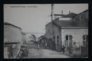 Alte animierte Postkarte von 1918 GONDRECOURT - Rue de Bonnet - Bild 1 von 1