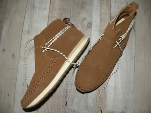 Toms Boots Womens 8 Water Resistant Moccasin Shoes Rio Mid Brown Walk Hike - Imagen 1 de 15