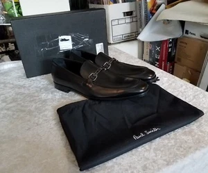 PAUL SMITH Black Grover Calf Black Loafers NIB Size 11 - Picture 1 of 6