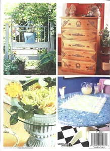 Tag Sale Fix-Ups Family Circle Crafting Furniture Pattern Design Booklet #1961 - Picture 1 of 2