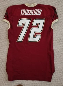 JEREMY TRUEBLOOD 2004 BOSTON COLLEGE GAME USED WORN FOOTBALL JERSEY - Picture 1 of 4