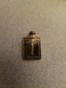 Tancremont - Vintage Medal or Pendant - Jesus Christ - Metal - Rectangle -... - Bild 1 von 3