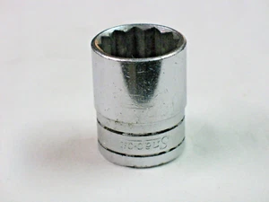 Snap On 7/8" 12 Point Shallow 1/2" Drive Chrome Socket SW-281 - Picture 1 of 4