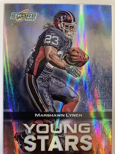 Marshawn Lynch 2008 Score FOIL Young Stars Card #ys-4 743/999 - Picture 1 of 2