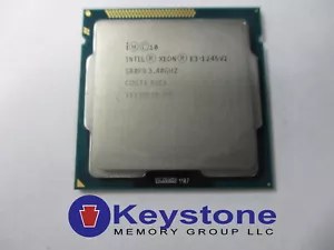 Intel Xeon E3-1245 v2 SR0P9 3.4GHz Quad Core LGA 1155 CPU Processor *km - Picture 1 of 2