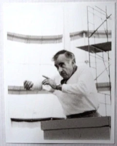 1956 PHOTO MEXICAN COMPOSER & CONDUCTOR CARLOS CHAVEZ by EMMERICH GARA - Foto 1 di 2