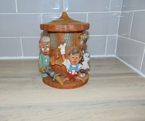 Vintage Hand Carved Gunter Kerzen Disney Pinocchio Candle-circa 1980's - Picture 1 of 20